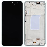 Дисплей Samsung Galaxy A26 5G A266 з тачскріном та рамкою (оригінал OEM SP зелений)