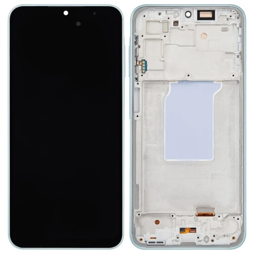 Дисплей Samsung Galaxy A26 5G A266 з тачскріном та рамкою (оригінал OEM SP зелений)