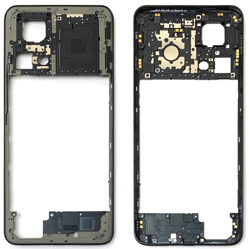 Рамка корпусу Realme GT Neo 3 (чорна) фото 2