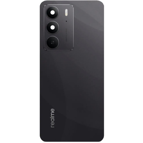Задня кришка Realme C75 4G RMX3941 (чорна оригінал Китай зі склом камери)
