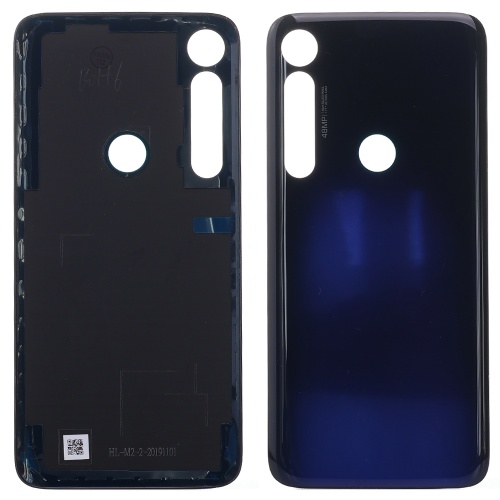 Задня кришка Motorola G8 Plus XT2019 (синя оригінал Китай)
