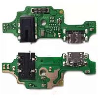 Шлейф Tecno Camon 11s CB7 з роз'ємами зарядки, навушників та мікрофоном - нижня плата (AAA)