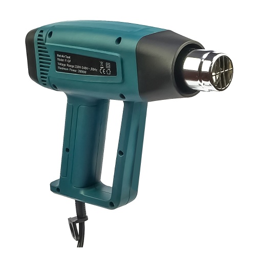 Термофен WEP F-GF-007 з цифровим регулюванням (2000W, 220V, t 60°C-600°C) фото 5