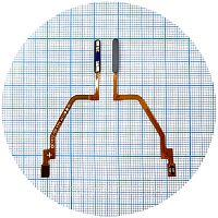 Шлейф Xiaomi Poco X3, X3 NFC, X3 Pro з кнопкою включення та сканером відбитка пальця (чорний)