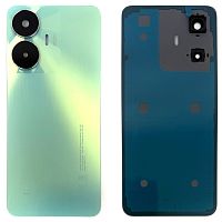 Задня кришка Realme C55 RMX3710 (зелена оригінал Китай зі склом камери)