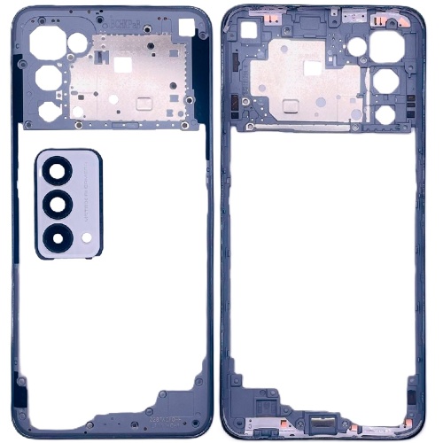 Рамка корпусу Realme GT Master Edition (сіра зі склом камери) Рамка корпусу Realme GT Master Edition (сіра зі склом камери)