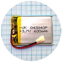 Акумулятор універсальний 043040Р 42 x 30 x 3,5 600 mAh 3.7V