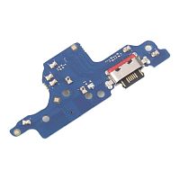 Шлейф Motorola Moto G05 XT2523-3, G15 XT2521-3 с разъемом зарядки и микрофоном - нижняя плата (оригинал Китай)