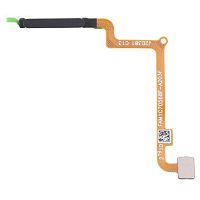 Шлейф Realme C75 4G RMX3941 з кнопкою включення та сканером відбитка пальця (AAA чорний)