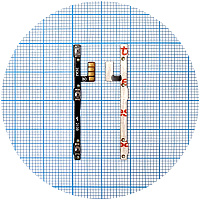 Шлейф ZTE Blade V30 з кнопками включення та гучності