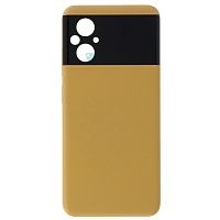 Задняя крышка Xiaomi Poco M5 22071219CG (желтая)