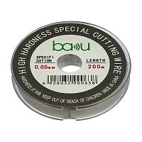 Дріт (струна) Baku 0,05 мм/ 200 м для розділення комплектів дисплей+тачскрін