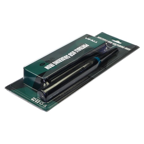 Паяльник WEP 947 USB портативний з підставкою (живлення від USB 5V, 9W, t 500 гр C) фото 6