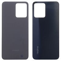 Задняя крышка Realme C35 (черная оригинал Китай)