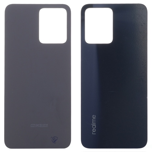 Задняя крышка Realme C35 (черная оригинал Китай)