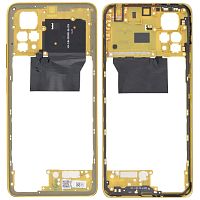 Рамка корпусу Xiaomi Poco X4 Pro 5G (жовта)