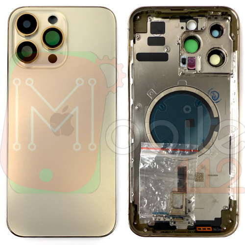 Корпус Apple iPhone 14 Pro Max (золотистий оригінал Китай EU)