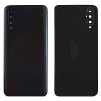 Задняя крышка Samsung Galaxy A50 2019 A505F (черная оригинал Китай со стеклом камеры)