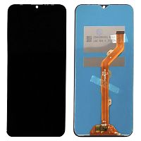 Дисплей Tecno Camon 12 CC7, Spark 4 KC2, Infinix Hot 8 X650 з тачскріном (чорний)