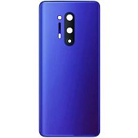 Задня кришка OnePlus 8 Pro (синя оригінал Китай зі склом камери)