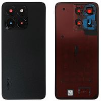 Задняя крышка Honor X6a WDY-LX1 (черная оригинал Китай со стеклом камеры)