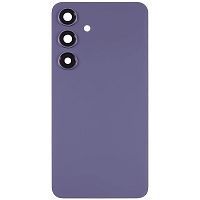 Задня кришка Samsung Galaxy S24 S921 (фіолетова оригінал Китай зі склом камери)