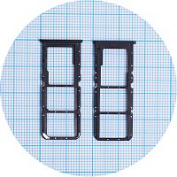 Тримач SIM карти та карти пам'яті Oppo A54 4G (чорний, Crystal Black на 2 Sim)