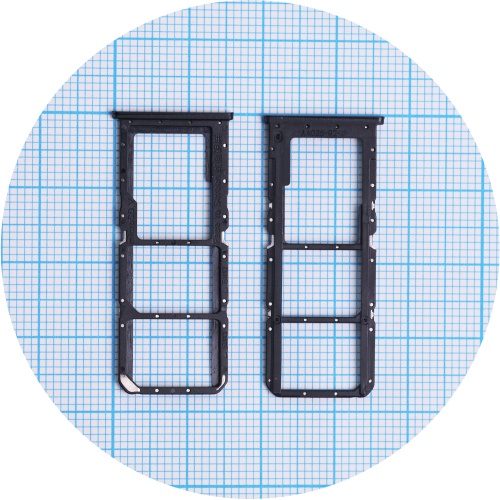 Тримач SIM карти та карти пам'яті Oppo A54 4G (чорний, Crystal Black на 2 Sim)