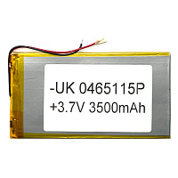 Акумулятор універсальний 0465115Р 120 x 64 x 3,7 мм 3500 mAh 3.7V