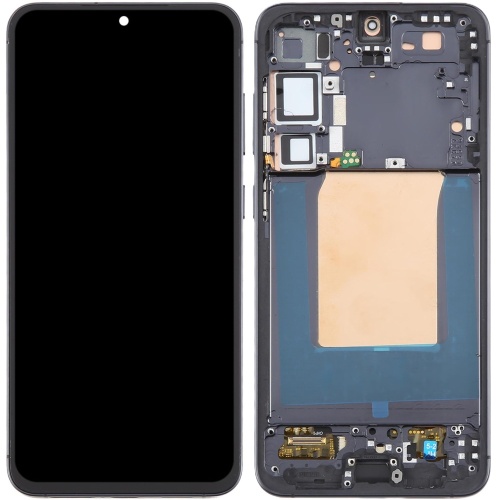 Дисплей Samsung Galaxy S25+ Plus S936 з тачскріном (оригінал OEM SP з темно-синьою рамкою)