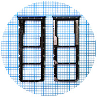Тримач SIM карти Xiaomi Redmi 9A, 9C, 9AT, 9i (синій на 2 SIM + Micro SD)