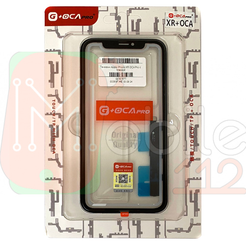 Тачскрин Apple iPhone XR (OCA Pro с пленкой и рамкой)