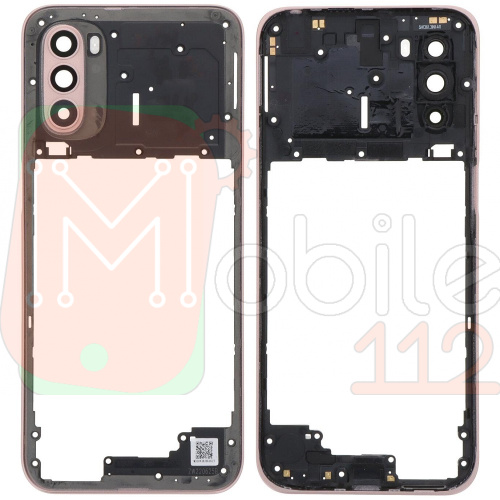 Рамка корпусу Motorola Moto G41 XT2167-2 (золотиста)