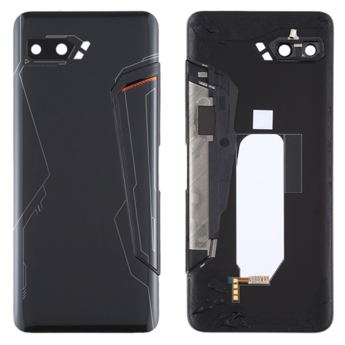 Задня кришка Asus ROG Phone 2 ZS660KL (чорна, Glossy Black оригінал Китай із склом камери) Задня кришка Asus ROG Phone 2 ZS660KL (чорна, Glossy Black оригінал Китай із склом камери)