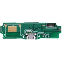 Шлейф Xiaomi Redmi 5A MCT3B MCG3B з роз'ємом зарядки та мікрофоном Оригінал Китай - нижня плата