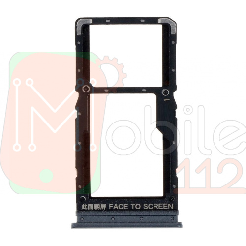 Тримач Sim карти Xiaomi Redmi Note 11T 5G (чорний 2 SIM (1 SIM + Micro SD))