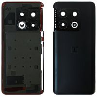 Задняя крышка OnePlus 10 Pro (черная оригинал Китай со стеклом камеры)