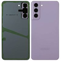 Задняя крышка Samsung Galaxy S21 FE 5G G990B (фиолетовая оригинал Китай со стеклом камеры)