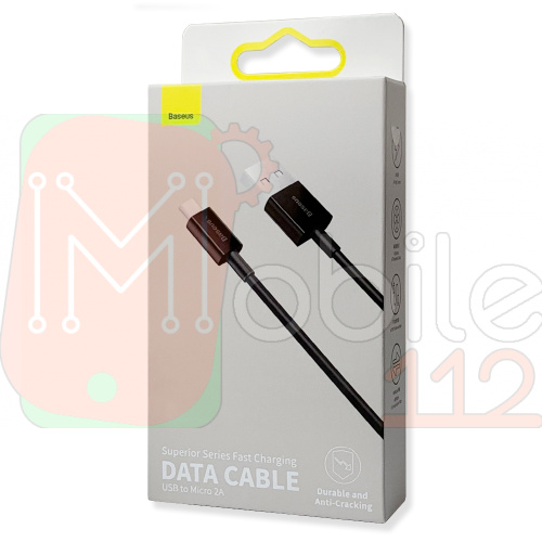 Кабель зарядки Baseus Superior Series Fast Charging Data Cable USB to Micro 2A 2м (CAMYS-A01)