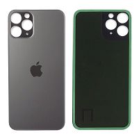 Задняя крышка Apple iPhone 11 Pro (белая оригинал Китай с кольцами)