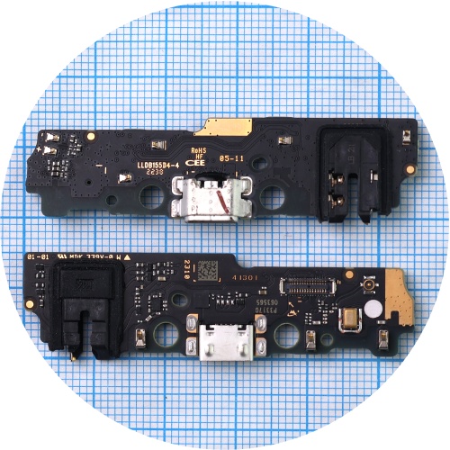 Шлейф Xiaomi Redmi A1 A1+ plus A2 з роз'ємами зарядки та навушників, мікрофоном - нижня плата (оригінал 100%) Шлейф Xiaomi Redmi A1 A1+ plus A2 з роз'ємами зарядки та навушників, мікрофоном - нижня плата (оригінал 100%)