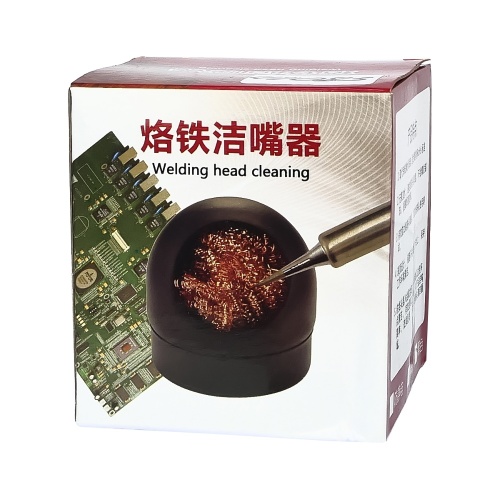 Очисник жал паяльника (очищення металевою стружкою) фото 2