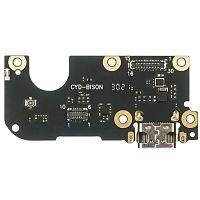 Шлейф Umidigi Bison з роз'ємом зарядки, мікрофоном - нижня плата (AA)