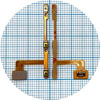 Шлейф Vivo Y19  з кнопками вмикання та гучності