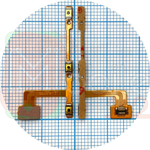 Шлейф Vivo Y19  з кнопками вмикання та гучності