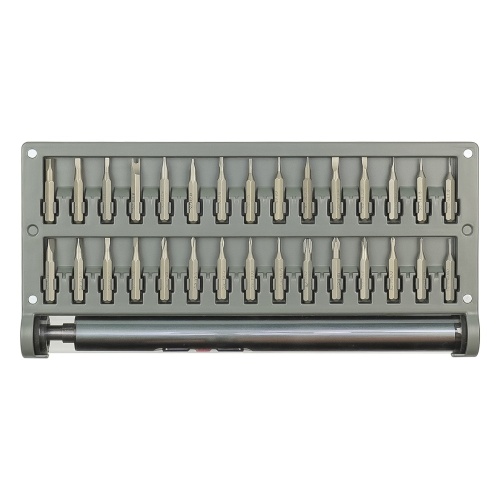 Акумуляторна викрутка Kaisi K-D355 з LED підсвічуванням (55 біт, подовжувач, магнітний килимок 170x70 мм, mini magnetizer) фото 5