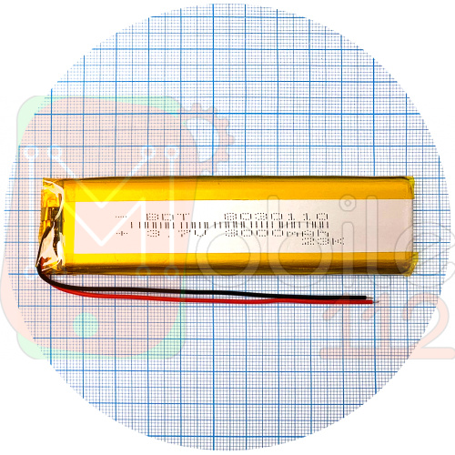 Акумулятор універсальний 8030110 112 х 30 х 8 мм 3000 mAh 3.7V