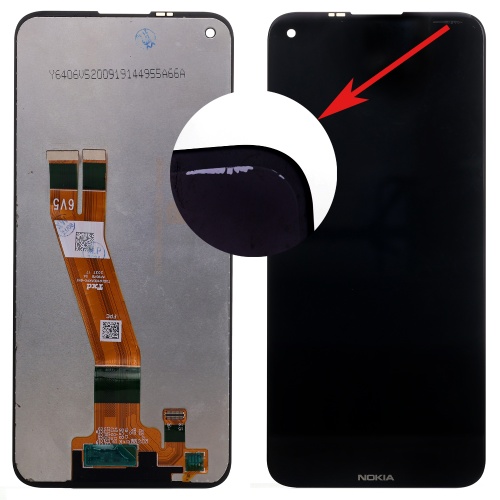 Дисплей Nokia 3.4 TA-1283, Nokia 5.4 з тачскріном (уцінка - оригінал Китай)