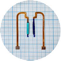 Шлейф Xiaomi Redmi 9T, Poco M3 с кнопкой включения и сканером отпечатка пальца (зеленый)