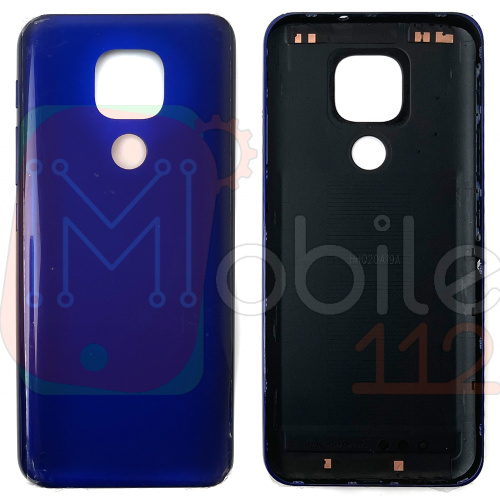Задня кришка Motorola Moto G9 Play XT2083, XT2083-1 (синя оригінал Китай)